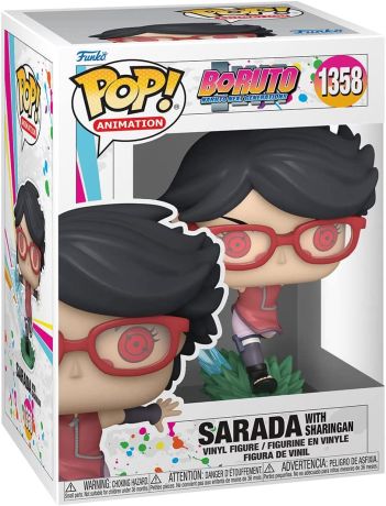 Figurine Funko Pop Boruto: Naruto Next Generations #1358 Sarada avec Sharingan