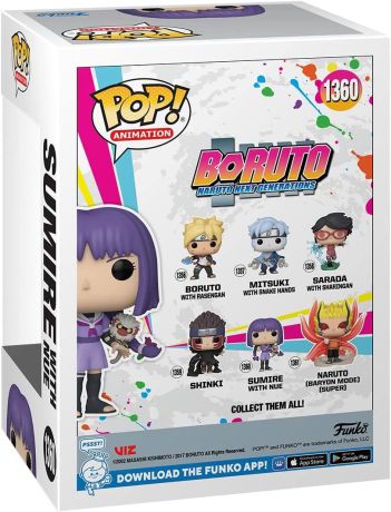 Figurine Funko Pop Boruto: Naruto Next Generations #1360 Sumire avec Nue