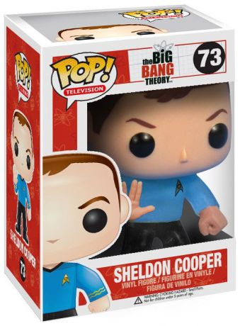 Figurine Funko Pop The Big Bang Theory #73 Sheldon Cooper - Star Trek