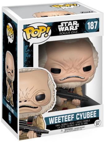 Figurine Funko Pop Rogue One : A Star Wars Story #187 Weeteef Cyubee