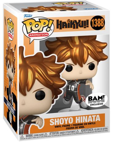 Figurine Funko Pop Haikyū!! #1388 Shoyo Hinata - Métallique