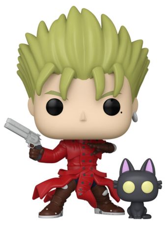 Figurine Funko Pop Trigun #1322 Vash avec Kuroneko