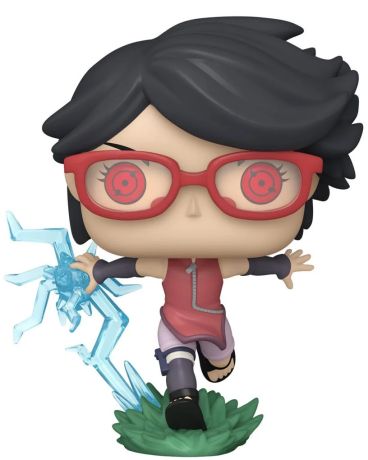 Figurine Funko Pop Boruto: Naruto Next Generations #1358 Sarada avec Sharingan - Glow in the Dark