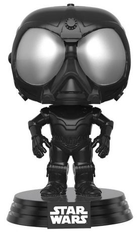 Figurine Funko Pop Rogue One : A Star Wars Story #189 Droïde de l'Étoile de la Mort - Noir