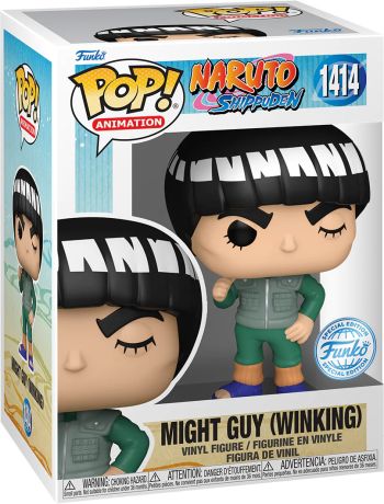 Figurine Funko Pop Naruto #1414 Gaï Maito (Clin d'œil)