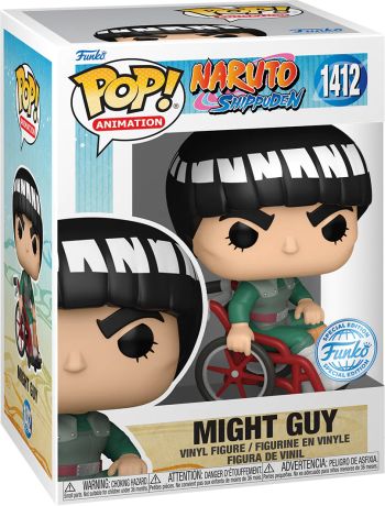 Figurine Funko Pop Naruto #1412 Gaï Maito en fauteuil roulant