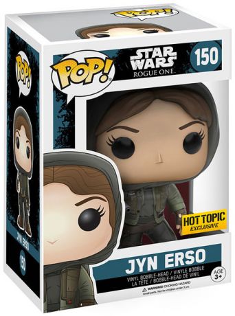 Figurine Funko Pop Rogue One : A Star Wars Story #150 Jyn Erso avec capuche