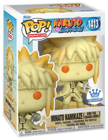 Figurine Funko Pop Naruto #1413 Minato Namikaze (Neuf Queues Mode Chakra)