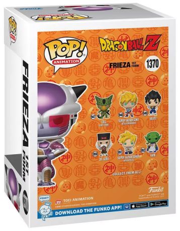 Figurine Funko Pop Dragon Ball Z #1370 Freezer (Première Forme) - Métallique
