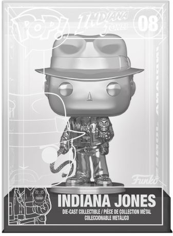 Figurine Funko Pop Indiana Jones #08 Indiana Jones avec l'Idole en Or- Die Cast [Chase]