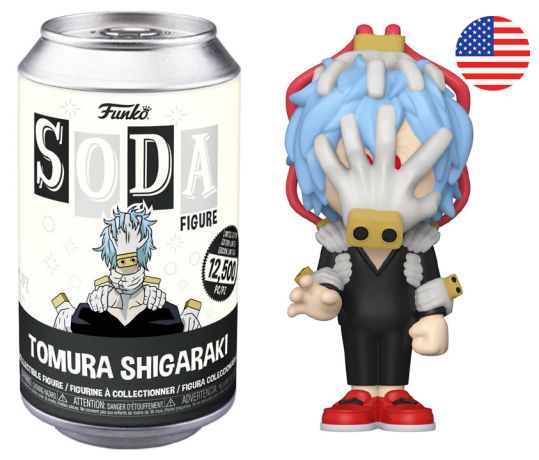 Figurine Funko Soda My Hero Academia Tomura Shigaraki (Canette Noire)
