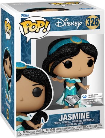 Figurine Funko Pop Aladdin [Disney] #326 Jasmine - Diamant