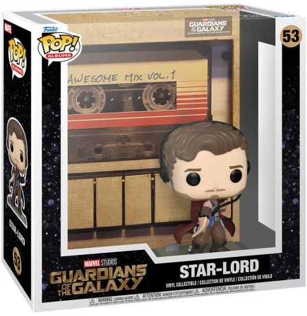 Figurine Funko Pop Les Gardiens de la Galaxie [Marvel] #53 Star-Lord 