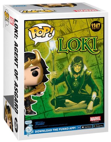 Figurine Funko Pop Marvel Comics #1247 Loki Agent d'Asgard