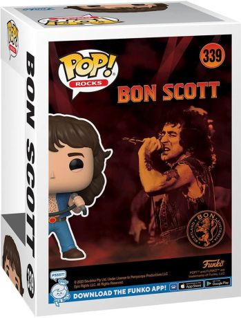 Figurine Funko Pop AC/DC #339 Bon Scott