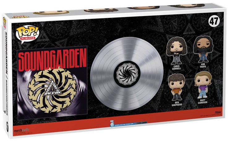 Figurine Funko Pop Soundgarden #47 Badmotorfinger - Deluxe Album