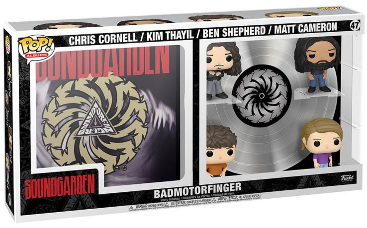 Figurine Funko Pop Soundgarden #47 Badmotorfinger - Deluxe Album