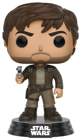 Figurine Funko Pop Rogue One : A Star Wars Story #151 Capitaine Cassian Andor - Veste marron