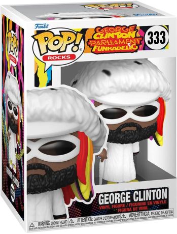 Figurine Funko Pop George Clinton Parliament Funkadelic #333 George Clinton