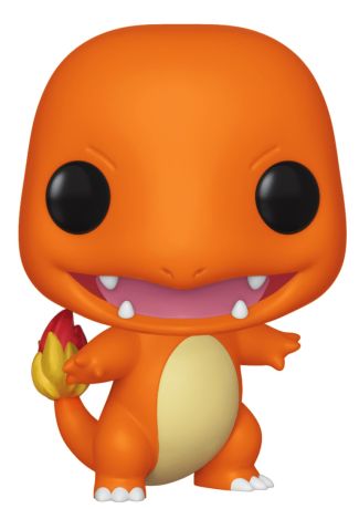 Figurine Funko Pop Pokémon #455 Charmander - Salamèche - Glumanda (EMEA)