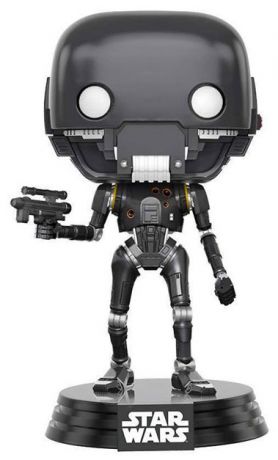 Figurine Funko Pop Rogue One : A Star Wars Story #179 K-2SO avec blaster