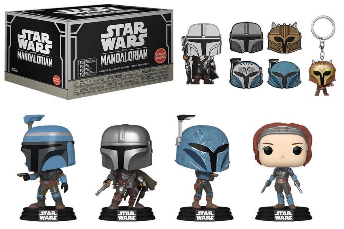 Figurine Pop Star Wars : Le Mandalorien pas cher : Le Mandalorien - Mystery  Box