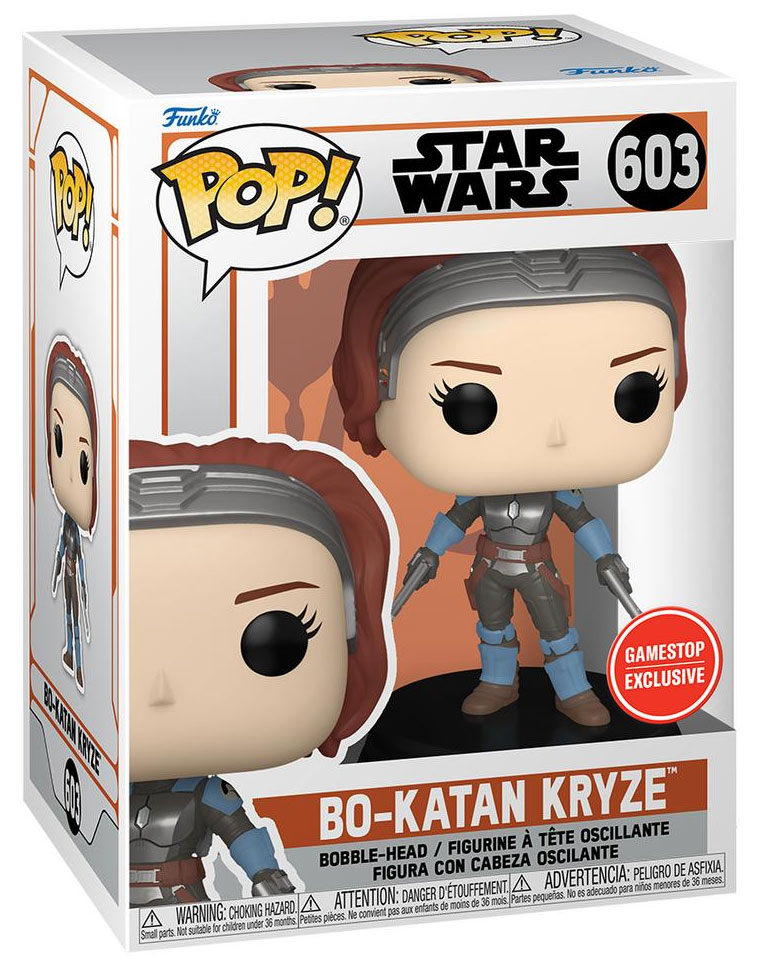 Funko Pop! Star Wars: The Mandalorian 0- Bo-Katan With Darksaber And Jet Pack - Vinyl Figuur om te verzamelen - Cadeau-idee - Officiële Producten - Speelgoed voor Kinderen en Volwassenen Funko Pop! Star Wars: The Mandalorian 0- Bo-Katan With Darksaber And Jet Pack - Vinyl Figuur om te verzamelen - Cadeau-idee - Officiële Producten - Speelgoed voor Kinderen en Volwassenen