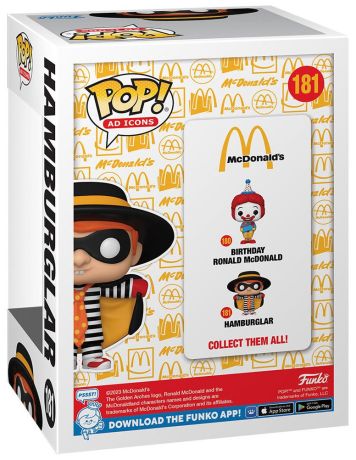 Figurine Funko Pop McDonald's #181 Hamburglar