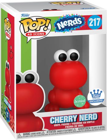 Figurine Funko Pop Icônes de Pub #217 Nerd Cerise - Parfumée