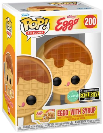 Figurine Funko Pop Icônes de Pub #200 Gaufres Eggo Kellogg's - Parfumée