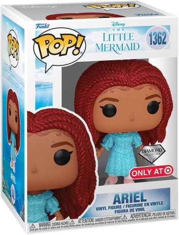 Figurine Funko Pop La Petite Sirène (Film 2023) [Disney] #1362 Ariel - Diamant