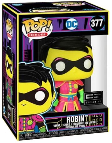 Figurine Funko Pop DC Comics #377 Robin (Imperial Palace) - Black Light