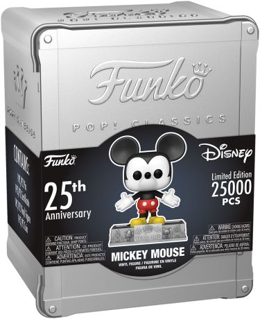 Figurine Funko Pop Mickey Mouse [Disney] #01 Mickey Mouse (spéciale 25 ans)