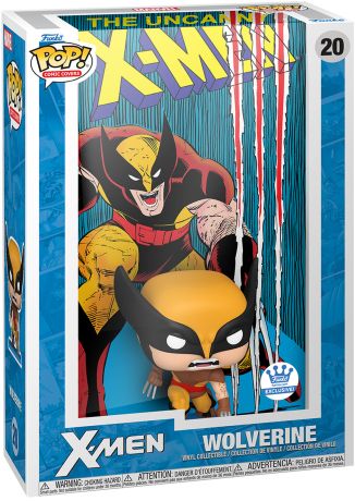 Figurine Funko Pop X-Men [Marvel] #20 Wolverine - Comic Cover