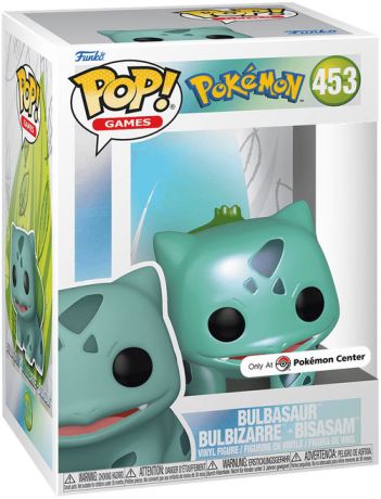 Figurine Funko Pop Pokémon #453 Bulbizarre - Nacré