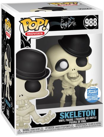 Figurine Funko Pop Les Noces funèbres #988 Le Squelette