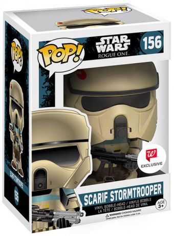 Figurine Funko Pop Rogue One : A Star Wars Story #156 Scarif Stormtrooper - Meneur
