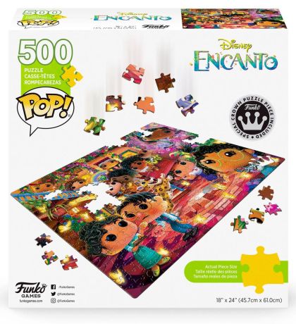 Puzzle Funko Pop! Encanto : La Fantastique Famille Madrigal Puzzle (500 pièces)