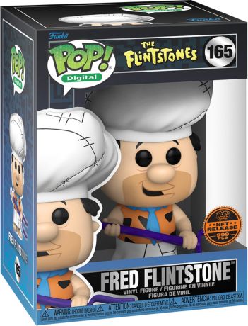 Figurine Funko Pop Hanna-Barbera #165 Fred Pierrafeu - Digital Pop