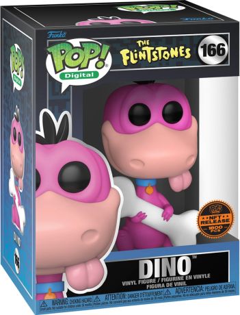 Figurine Funko Pop Hanna-Barbera #166 Dino - Digital Pop