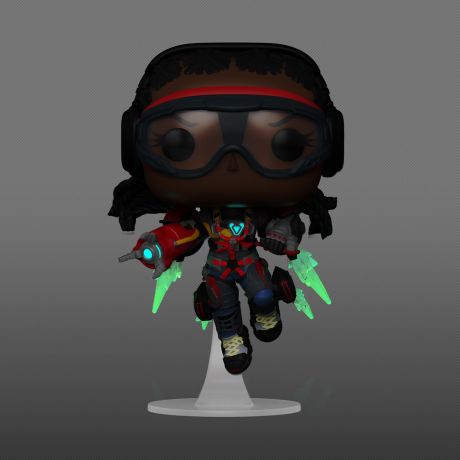 Figurine Funko Pop Black Panther : Wakanda Forever [Marvel] #1095 Ironheart MK1 - Glow in the Dark