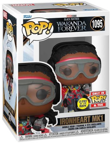 Figurine Funko Pop Black Panther : Wakanda Forever [Marvel] #1095 Ironheart MK1 - Glow in the Dark