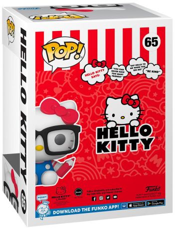 Figurine Funko Pop Sanrio #65 Hello Kitty (avec lunettes)