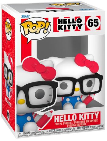 Figurine Funko Pop Sanrio #65 Hello Kitty (avec lunettes)