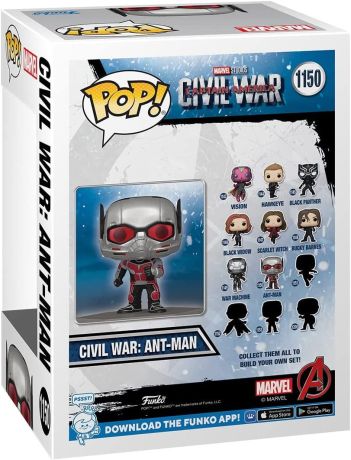 Figurine Funko Pop Captain America : Civil War [Marvel] #1150 Civil War : Ant-Man