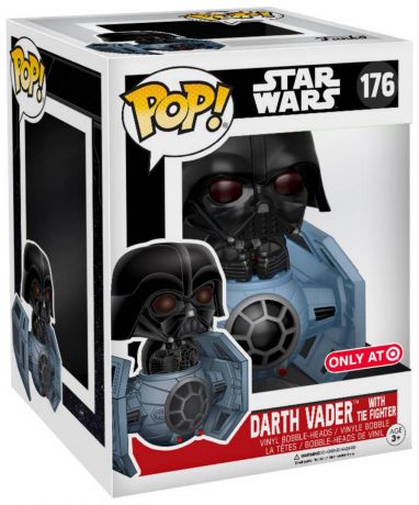 Figurine Funko Pop Star Wars 7 : Le Réveil de la Force #176 Dark Vador avec TIE Fighter