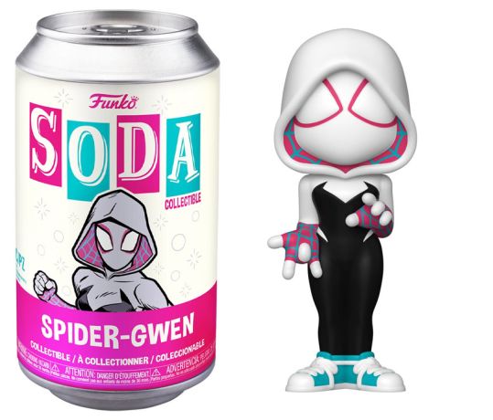 Figurine Funko Soda Spider-Man : Across the Spider-Verse [Marvel] Spider-Gwen (Canette Rose)