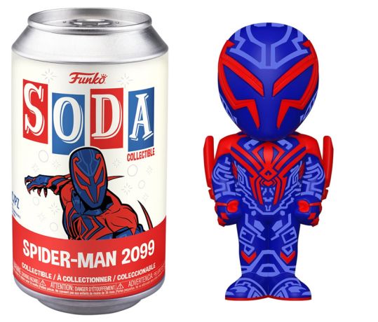 Figurine Funko Soda Spider-Man : Across the Spider-Verse [Marvel] Spider-Man 2099 (Canette Rouge)