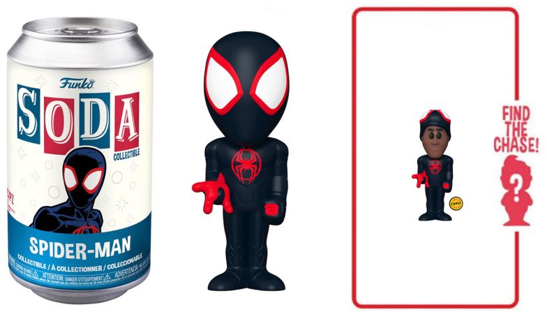 Figurine Funko Soda Spider-Man : Across the Spider-Verse [Marvel] Spider-Man Miles Morales (Canette Bleue)