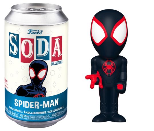 Figurine Funko Soda Spider-Man : Across the Spider-Verse [Marvel] Spider-Man Miles Morales (Canette Bleue)